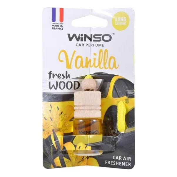 Ароматизатор для автомобіля WINSO Fresh Wood Vanilla 4,5мл (530310)