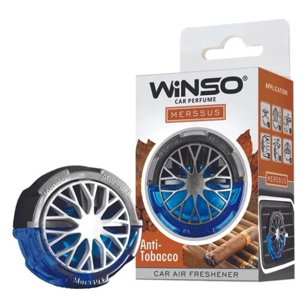 Ароматизатор для автомобіля WINSO Merssus Anti Tobacco 18мл (534380)