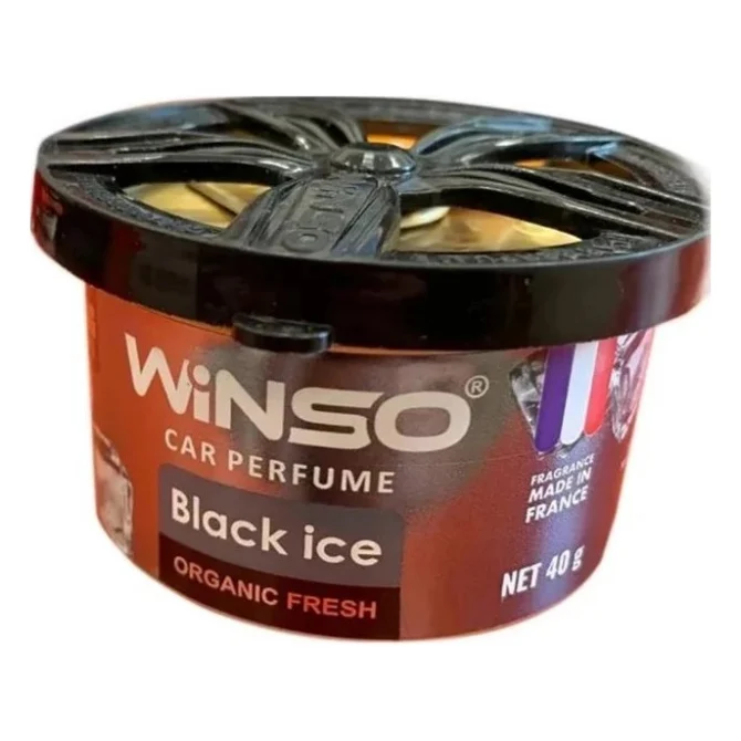 Ароматизатор для автомобіля WINSO Organic Fresh - Black Ice (535970)