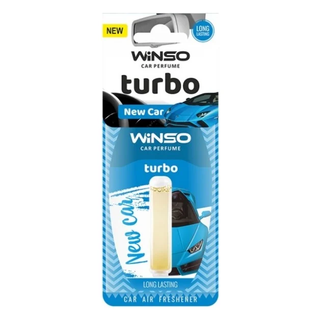 Ароматизатор для автомобіля WINSO Turbo New Car (532730)