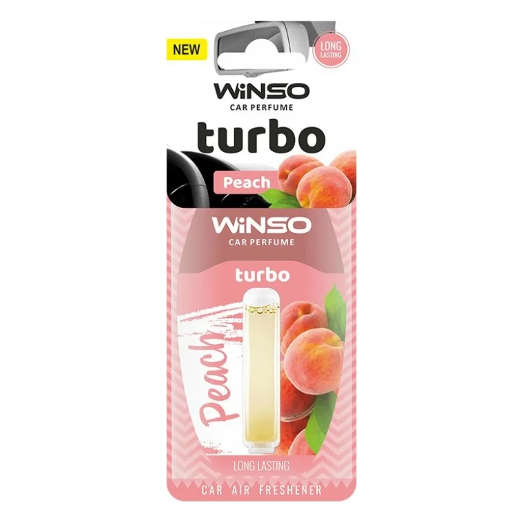 Ароматизатор для автомобіля WINSO Turbo Peach (532760)