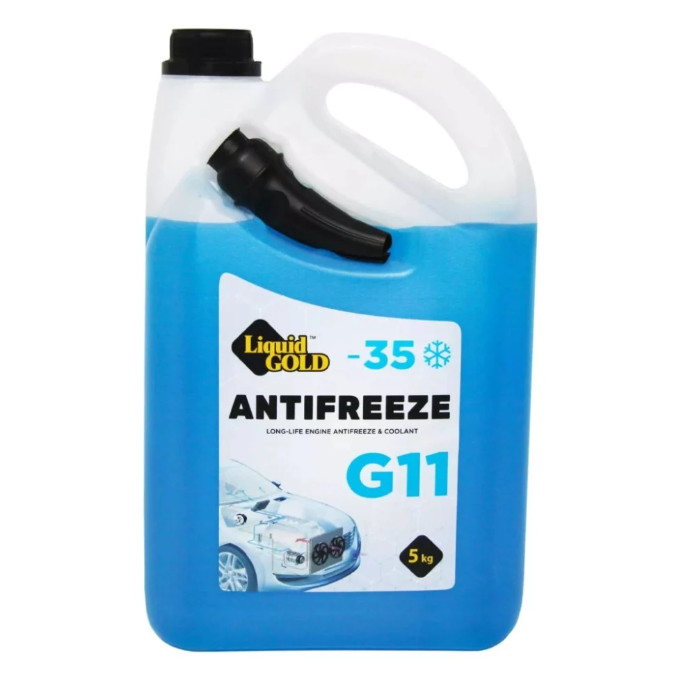 Антифриз Liquid Gold G11 -35°C Синій 5 л (300496)