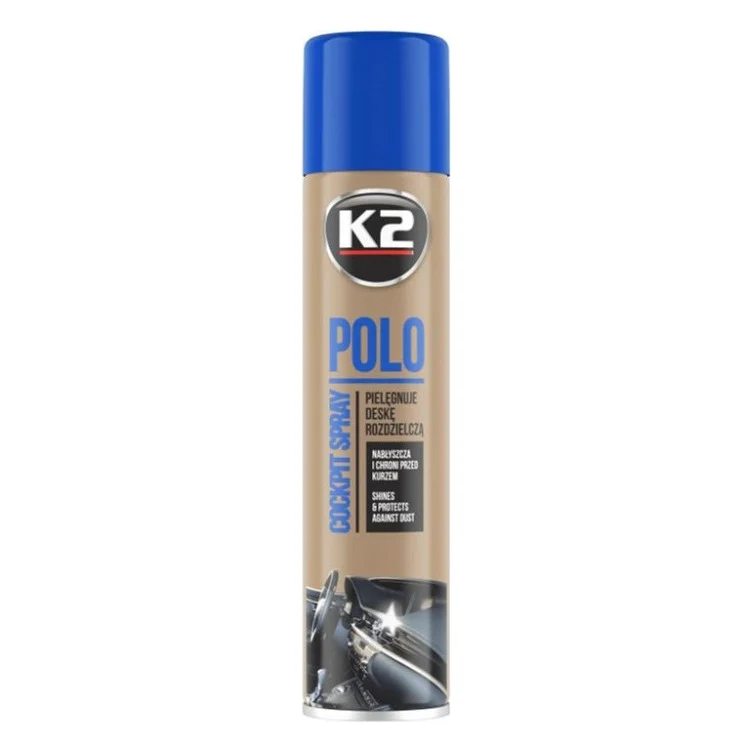 Автополіроль K2 POLO COCKPIT 300ml свіжість (K403FR)