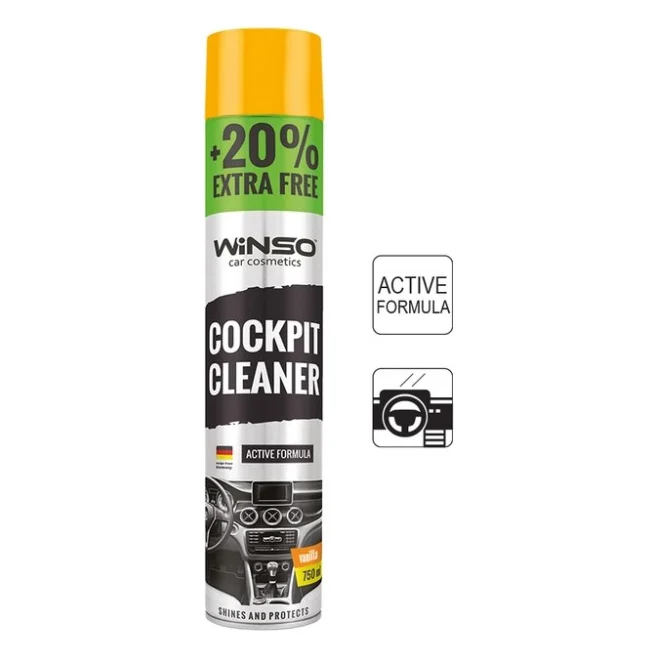 Автополіроль WINSO Cockpit Cleaner ваніль 750ml (870530)