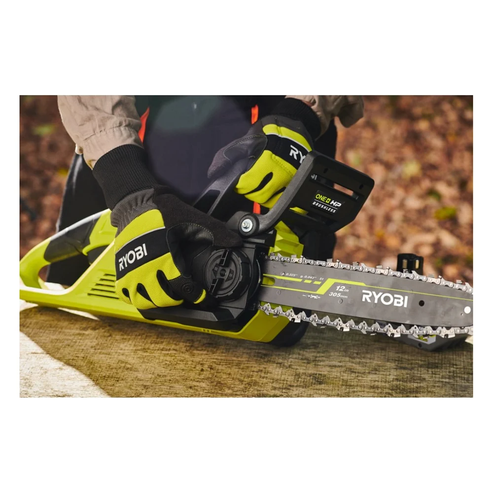 Ланцюгова пила Ryobi ONE+ HP RY18CSX30A-150 18В, 5Ah, 30см, 3.2кг (5133005466) — фото 8
