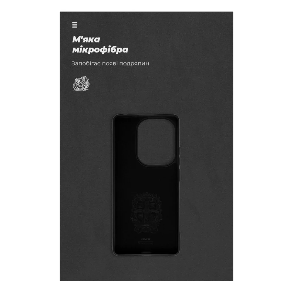 Чохол до мобільного телефона Armorstandart ICON Xiaomi Poco M6 Pro 4G Black (ARM74147) — фото 4