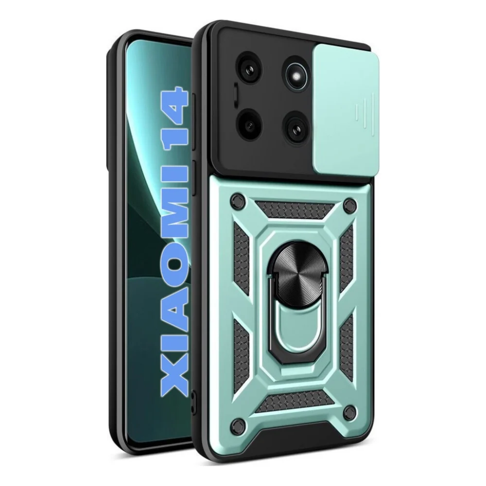 Чохол до мобільного телефона BeCover Military Xiaomi 14 5G Dark Green (710799)