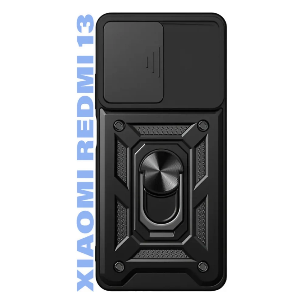 Чохол до мобільного телефона BeCover Military Xiaomi Redmi 13 Black (711551)