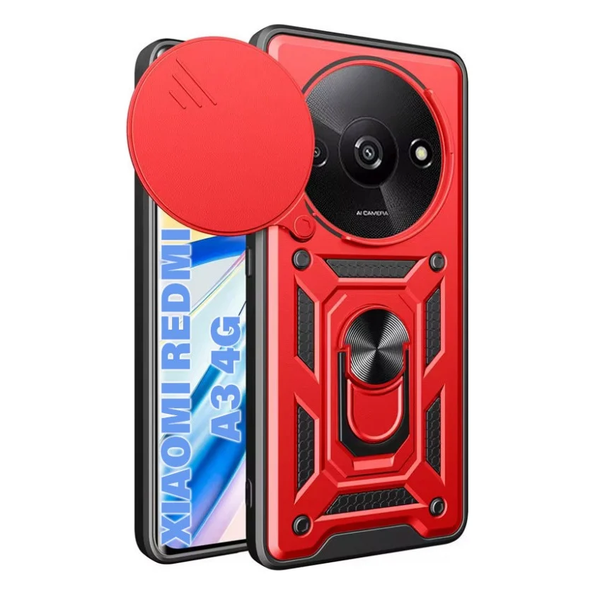 Чохол до мобільного телефона BeCover Military Xiaomi Redmi A3 4G Red (711322)