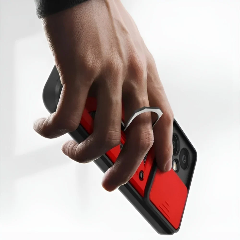 Чохол до мобільного телефона BeCover Military Xiaomi Redmi Note 13 4G Red (710692) — фото 5