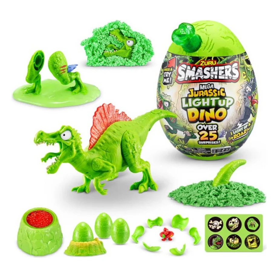 Ігровий набір Smashers з аксесуарами Jurassic (Spinosaurus)/Джурасік (Спінозавр) (74108A)