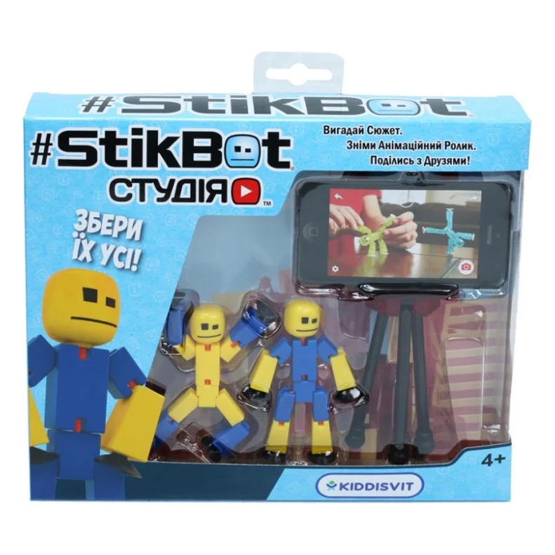 Ігровий набір Stikbot для анімаційної творчості – Студія (TST615_UAKD)