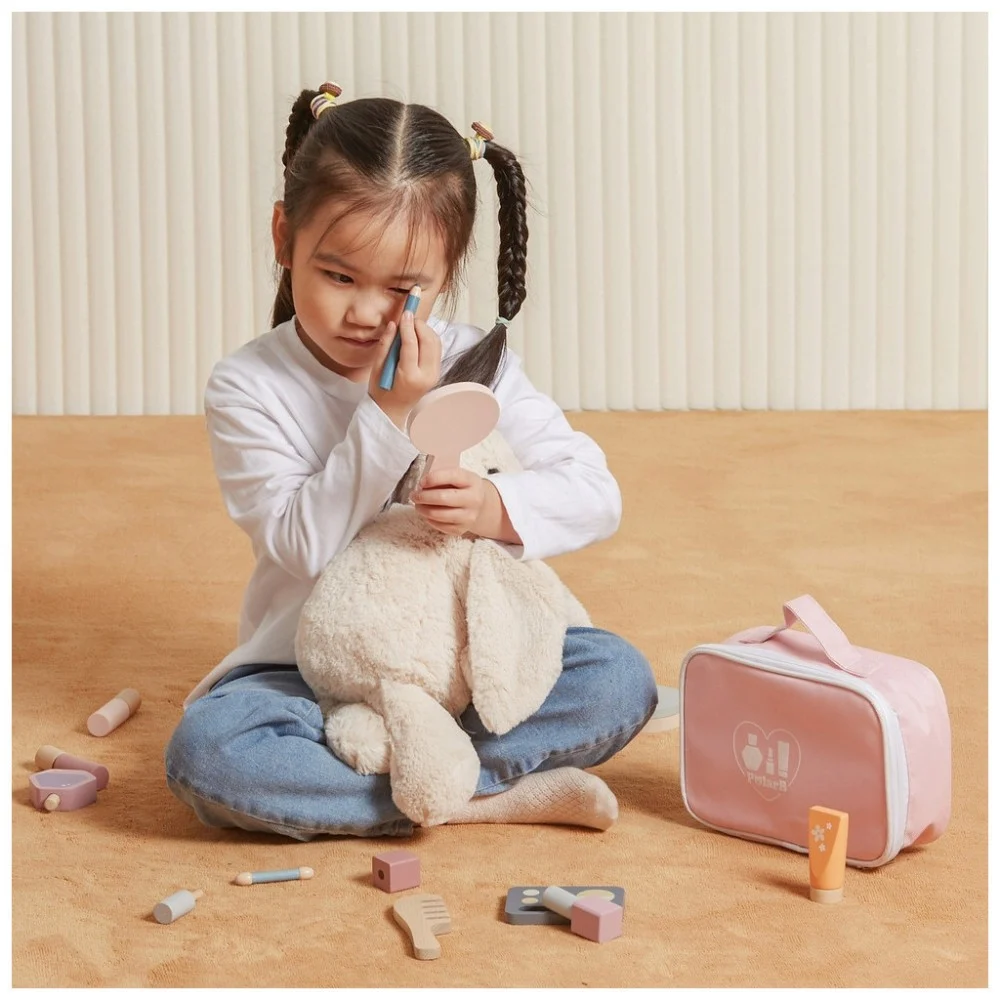Ігровий набір Viga Toys PolarB дерев'яний Косметика 12 елементів (44203) — фото 5