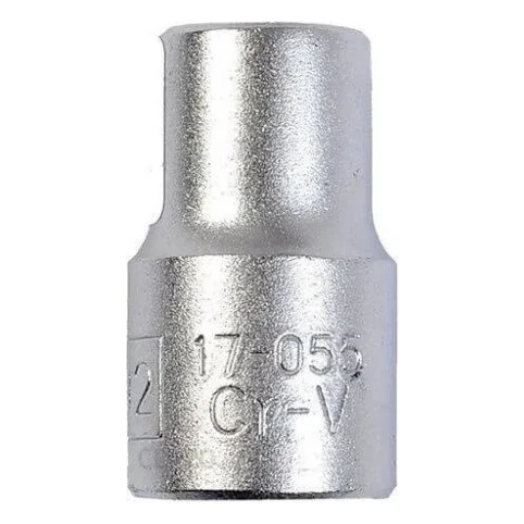 Головка торцева Stanley 1/2", 12 мм, дванадцятигранна (1-17-055)
