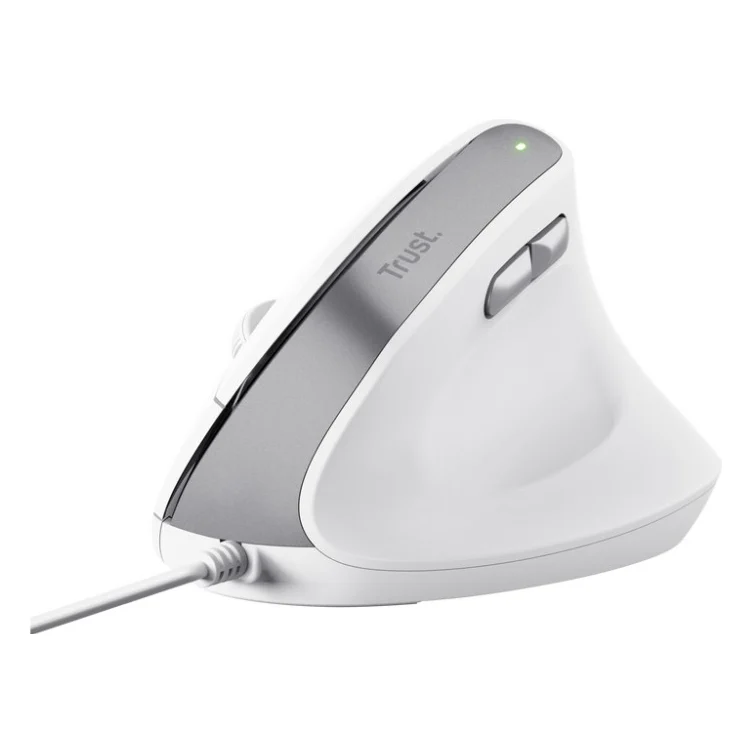 Мишка Trust Bayo II Ergonomic USB White (25397) — фото 2
