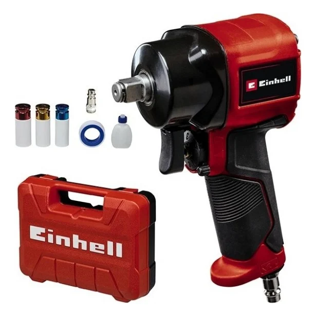 Гайковерт Einhell TC-PW 610 Compact, 610Нм, 6.3бар, 142л/хв, М14, кейс (4138965)