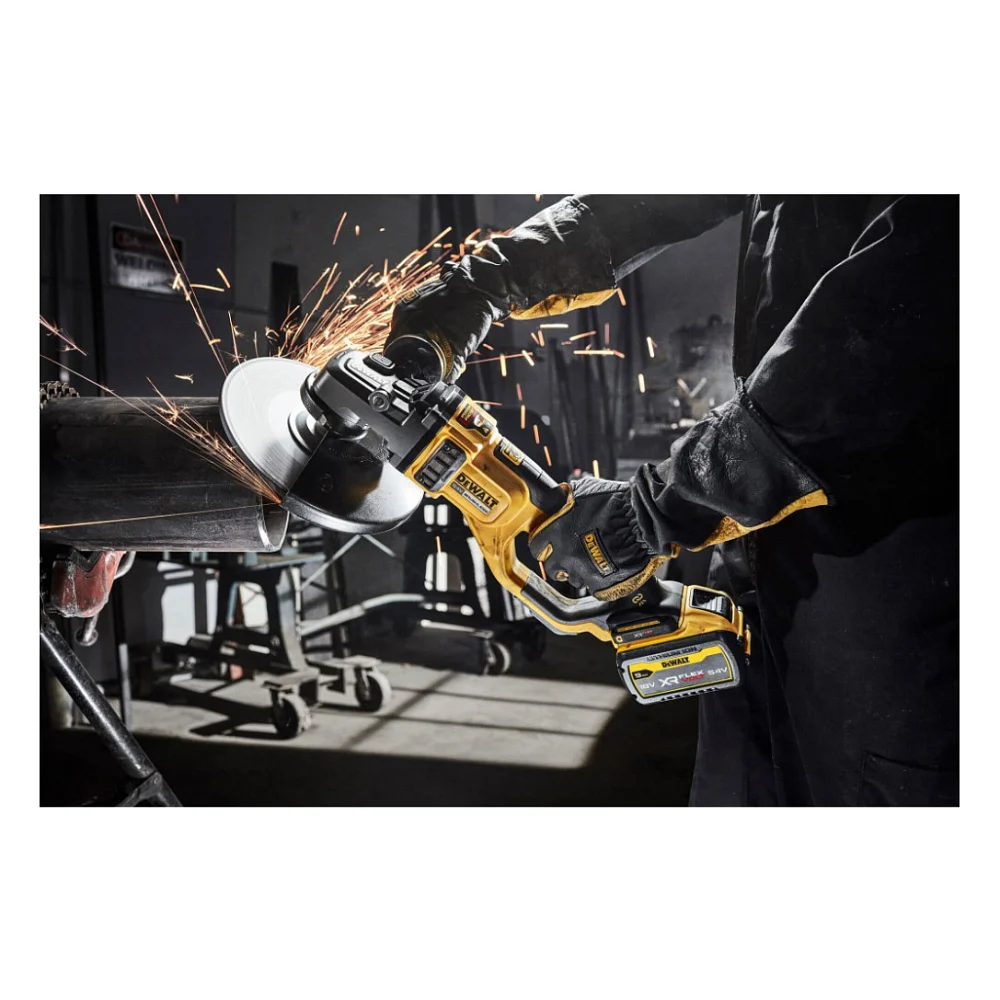 Шліфувальна машина DeWALT 54 B XR Li-lon, 230 мм, 6000об/хв, безщіткова, кейс (без АКБ та ЗП) (DCG460NK) — фото 5