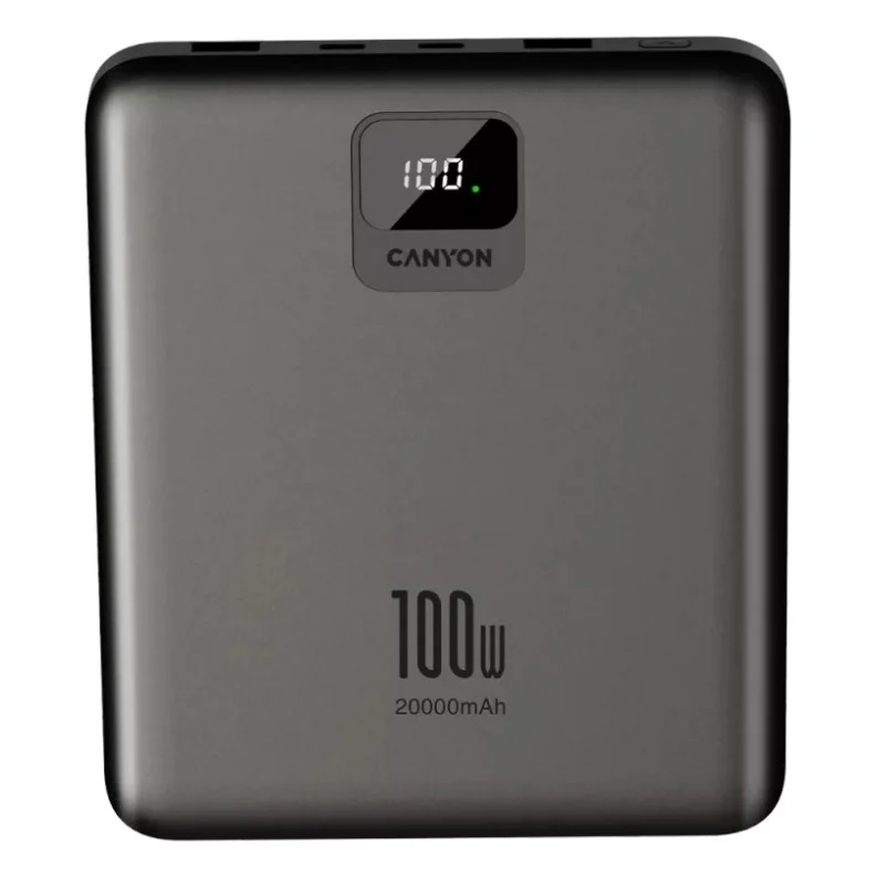 Батарея універсальна Canyon PB-2008 20000mAh PD/100W Q.C/3.0 (CNE-CPB2008DG)