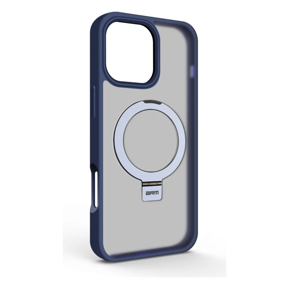 Чохол до мобільного телефона Armorstandart Unit Stand Apple iPhone 16 Pro Max Dark Blue (ARM78737)