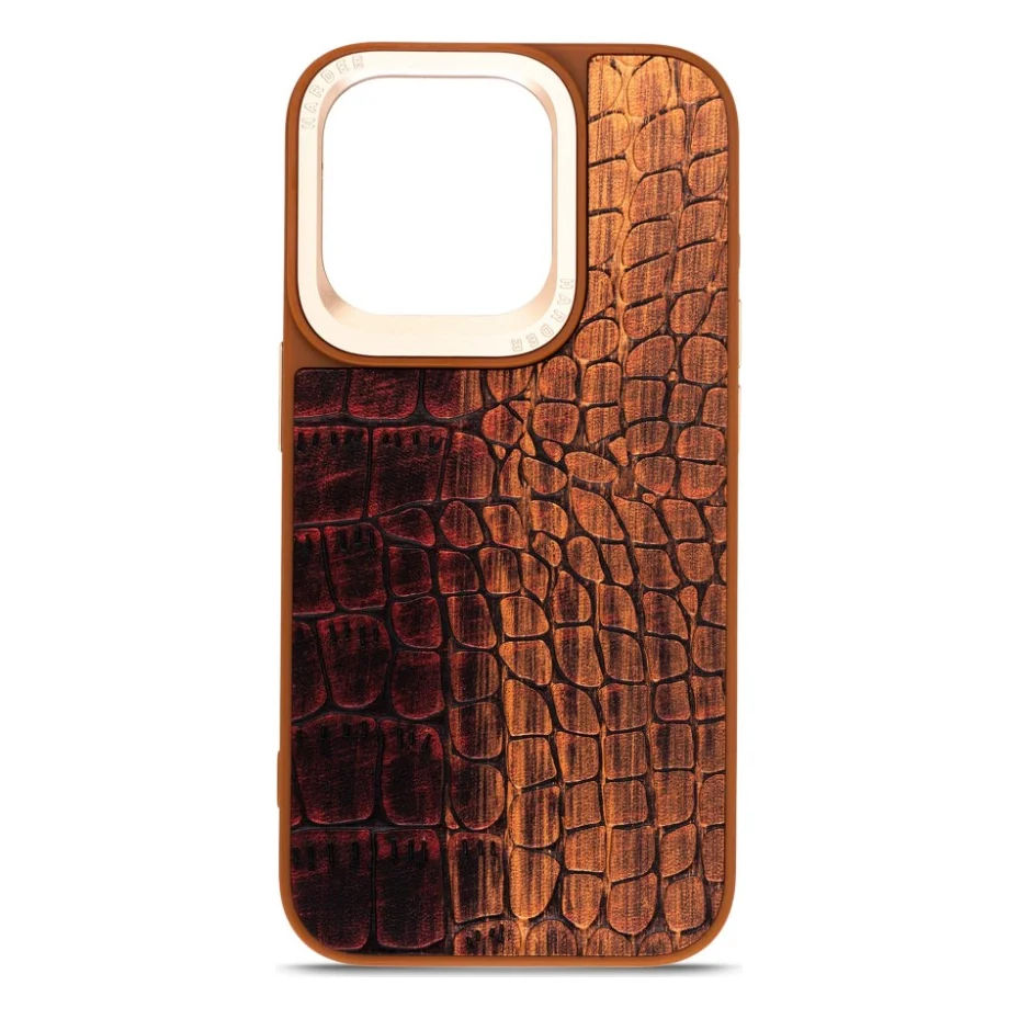 Чохол до мобільного телефона Harder Glamorous Croco Apple iPhone 14 Pro Magma (ARM76772)
