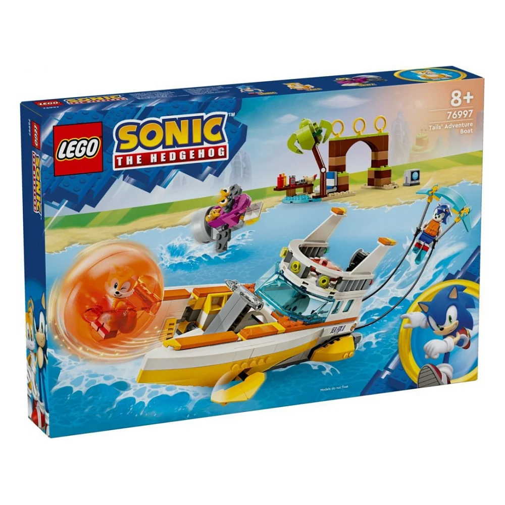 Конструктор LEGO Sonic The Hedgehog Човен із Пригод Тейлза (76997)
