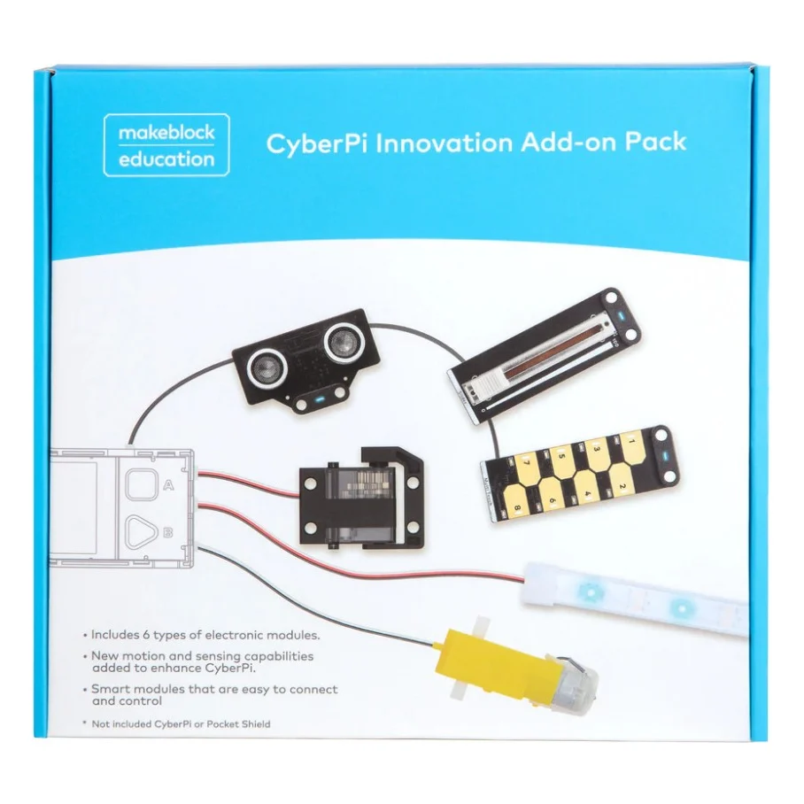 Конструктор Makeblock Додатковий набір CyberPi Innovation Add-on Pack (P5010083)