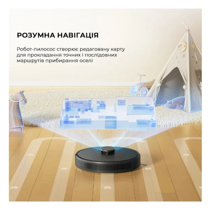 Робот пилосос Dreame D9 Max Black Gen 2 (RLD34GA-Bl) — фото 8