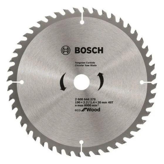 Диск пильний Bosch Eco for Wood 190x2.2x20-48T (2.608.644.378)
