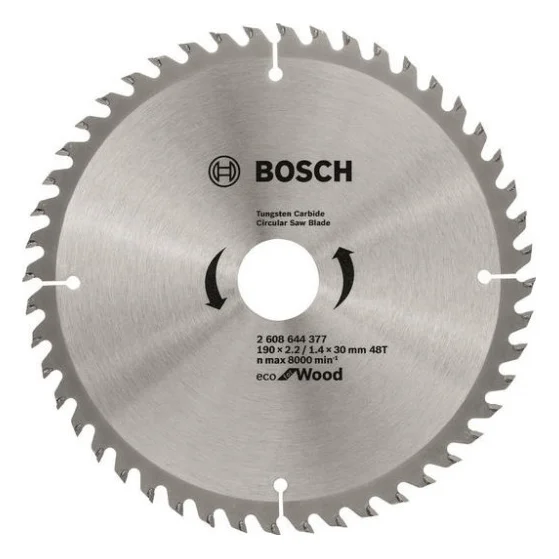 Диск пильний Bosch Eco for Wood 190x2.2x30-48T (2.608.644.377)