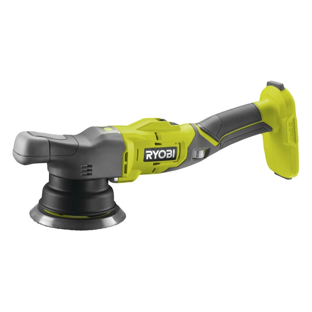 Шліфувальна машина Ryobi полірувальна R18P-0 ONE+ 18В 125мм, випадкова орбіта, рег. швидкості (без АКБ та ЗП) (5133004845)