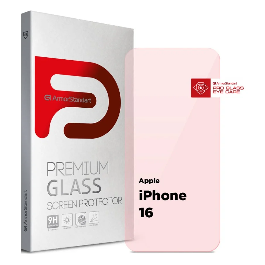 Скло захисне Armorstandart Pro Eye Care Apple iPhone 16 (ARM80303)