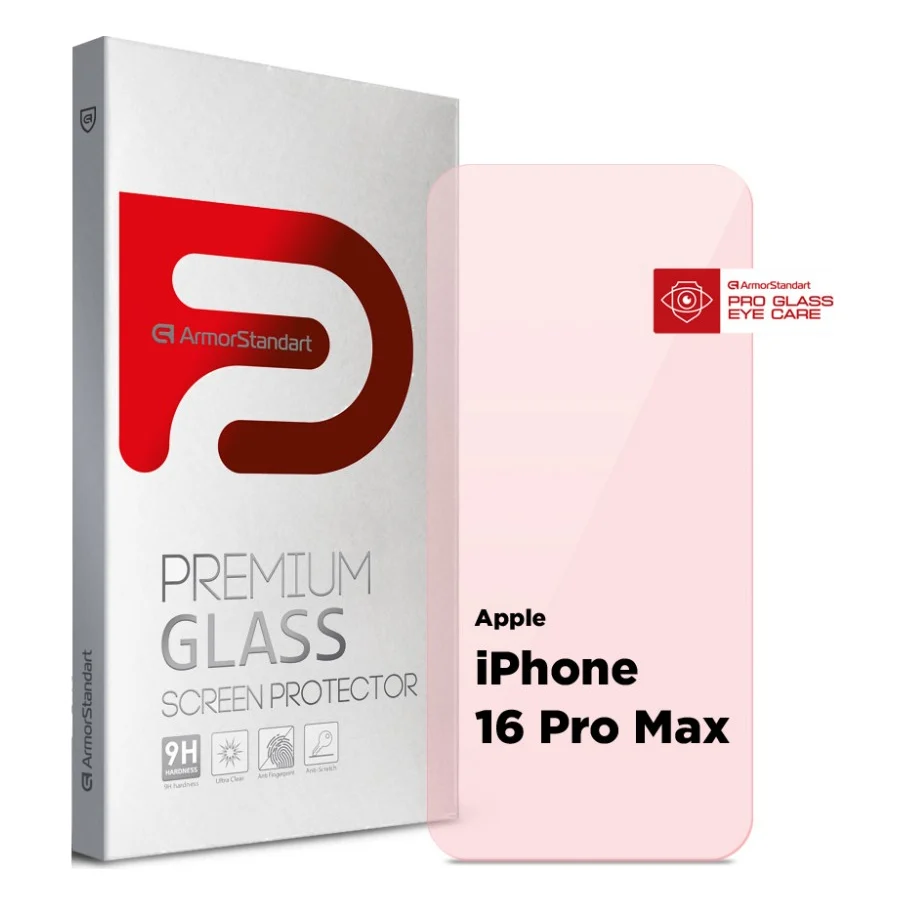 Скло захисне Armorstandart Pro Eye Care Apple iPhone 16 Pro Max (ARM80306)