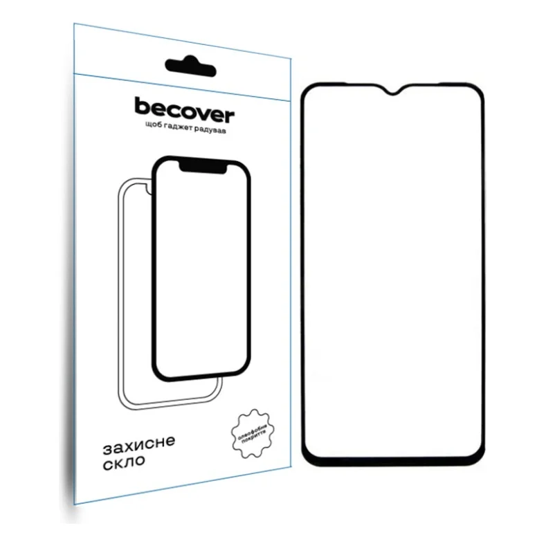 Скло захисне BeCover Blackview A52 Pro Black (712128)