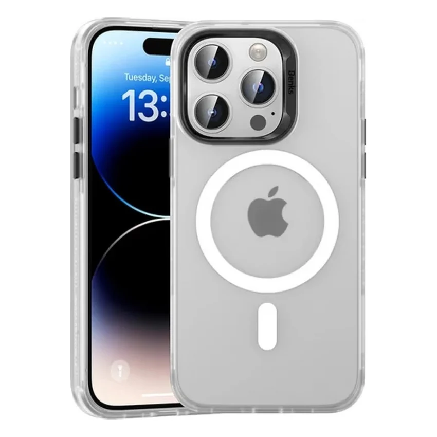 Чохол до мобільного телефона Benks MagClap Lucid Armor Protective White for iPhone 14 Pro Max (1276712)