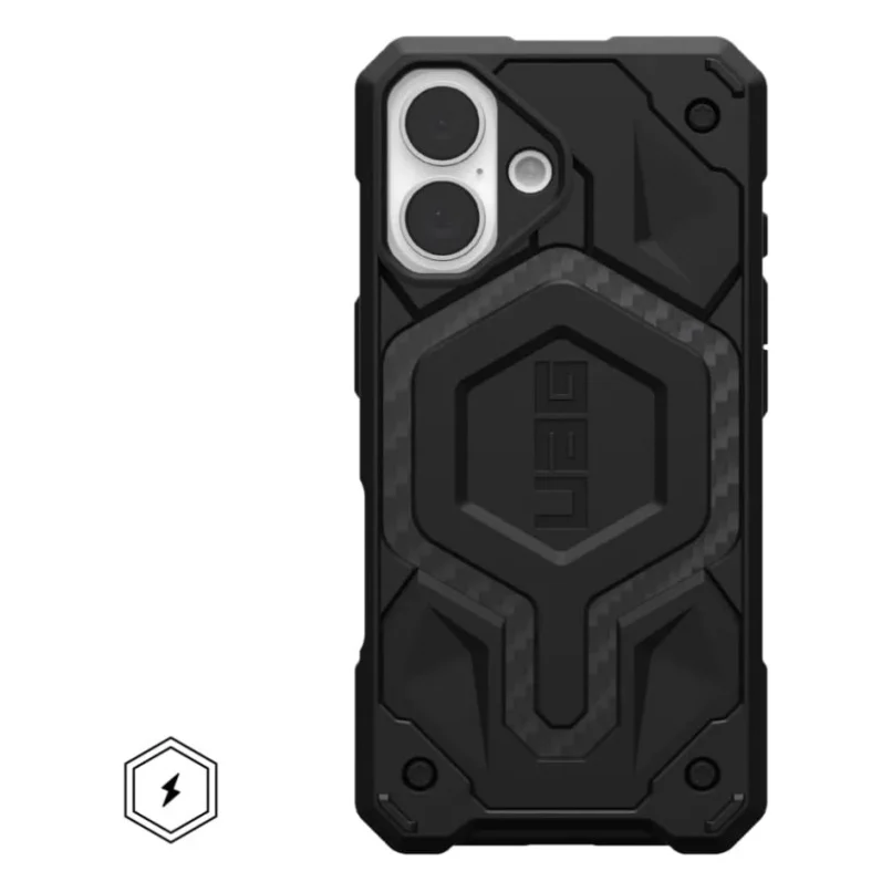 Чохол до мобільного телефона UAG iPhone 16 Monarch Pro Magsafe Carbon Fiber (114458114242)