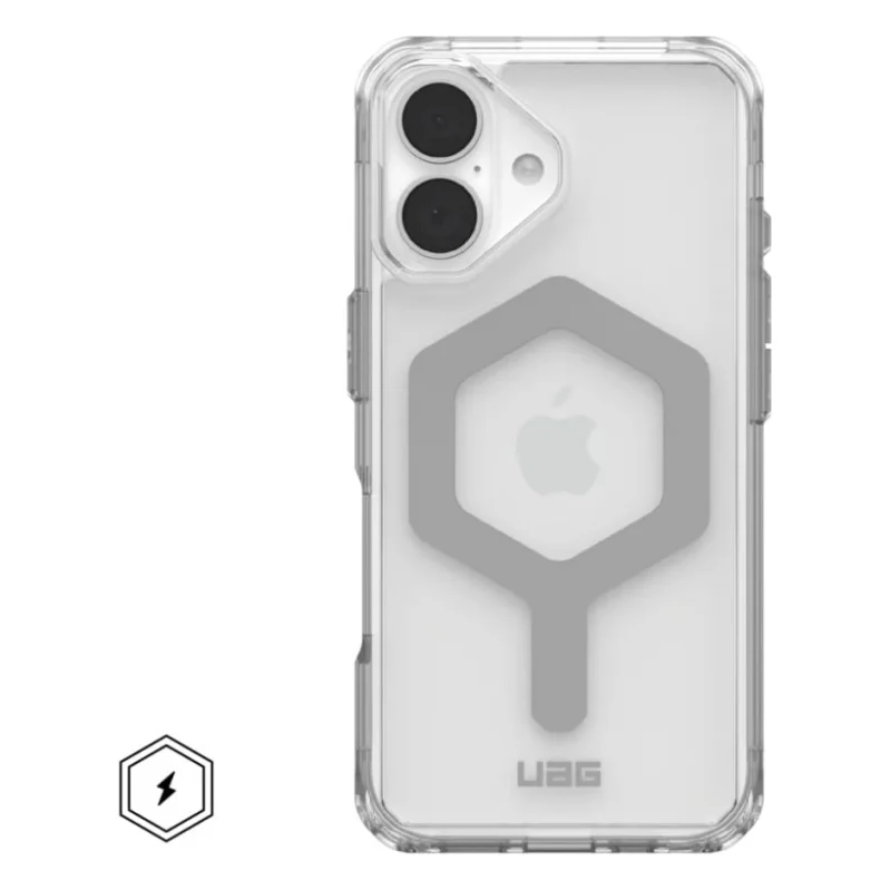 Чохол до мобільного телефона UAG iPhone 16 Plyo Magsafe Ice/White (114482114341)