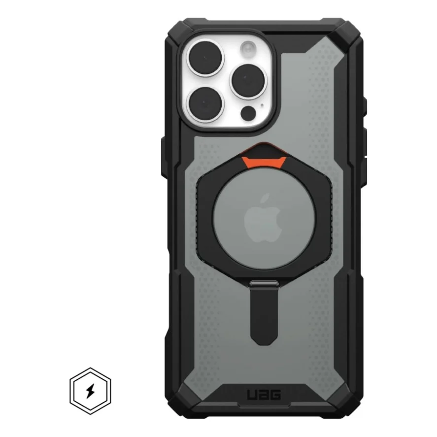 Чохол до мобільного телефона UAG iPhone 16 Pro Max Plasma XTE MagSafe Black/Orange (114475114097)