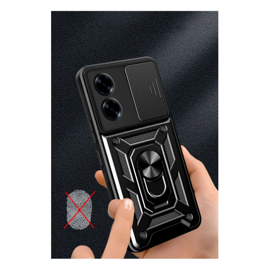 Чохол до мобільного телефона BeCover Military ZTE Blade A34 Black (712173) — фото 5