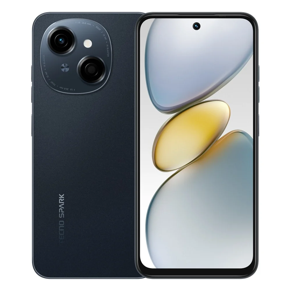 Мобільний телефон Tecno Spark Go 1 4/64GB Startrail Black (4894947036439)
