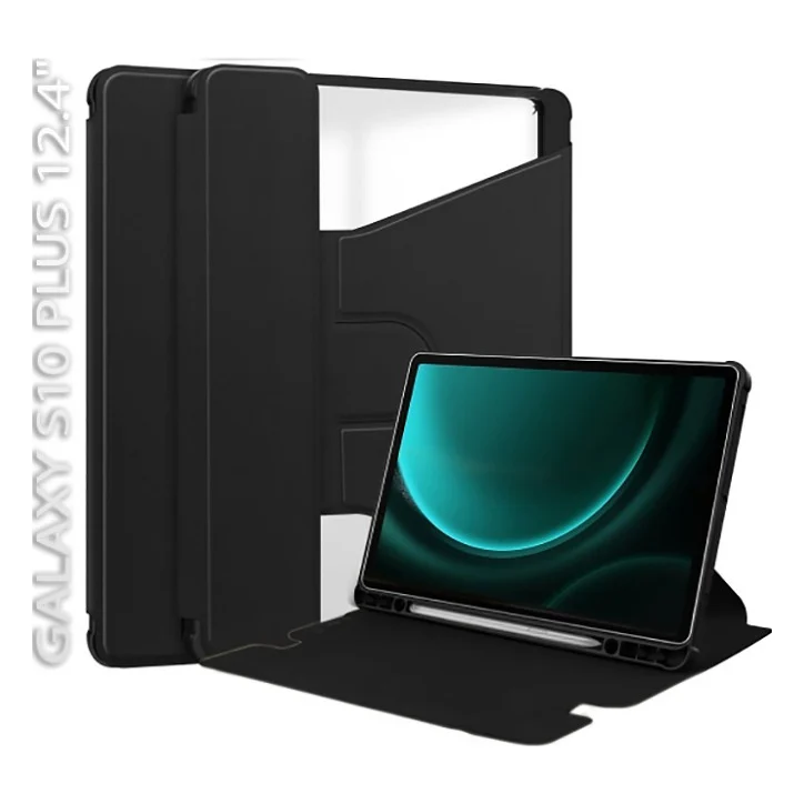 Чохол до планшета BeCover 360° Rotatable Samsung Galaxy Tab S10 Plus (SM-X820/SM-X826) 12.4" Black (712264)