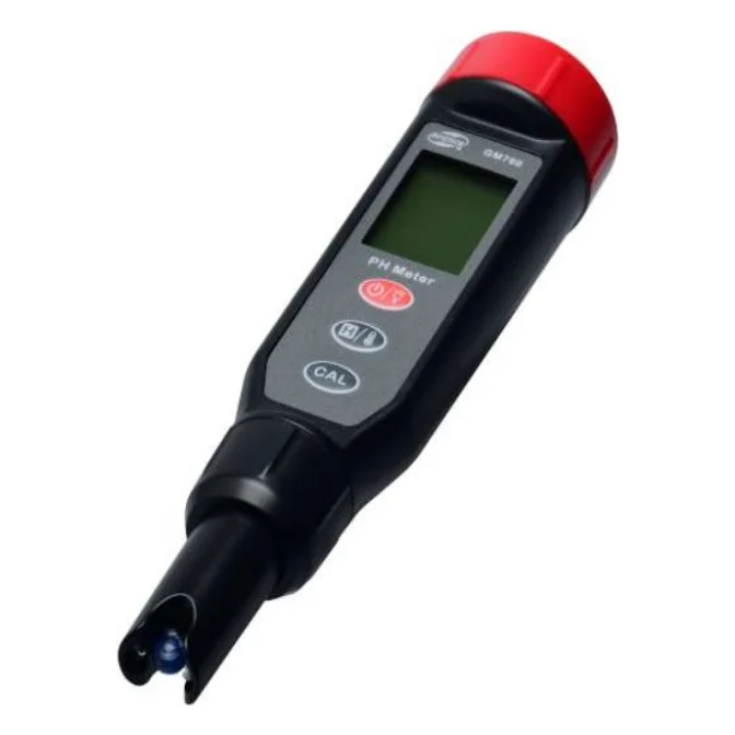 Тестер якості рідин Benetech кислотності та температури (pH-метр), 0-14 pH (+/-0,1%) GM760 (GM760)