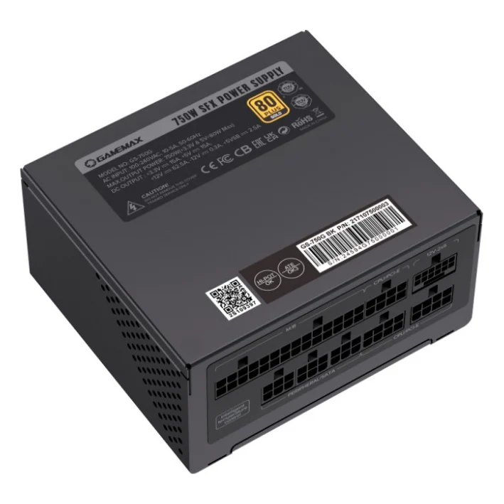 Блок живлення Gamemax 750W (GS-750G Black)
