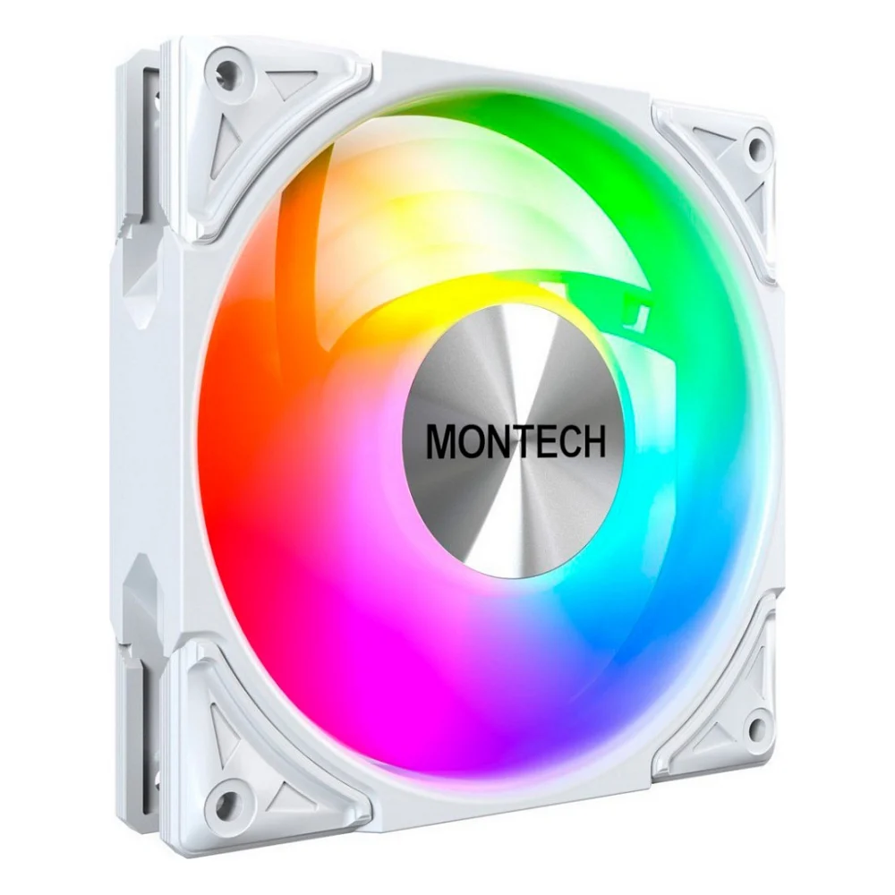 Кулер до корпусу MONTECH METAL PRO 12 ARGB PWM WHT