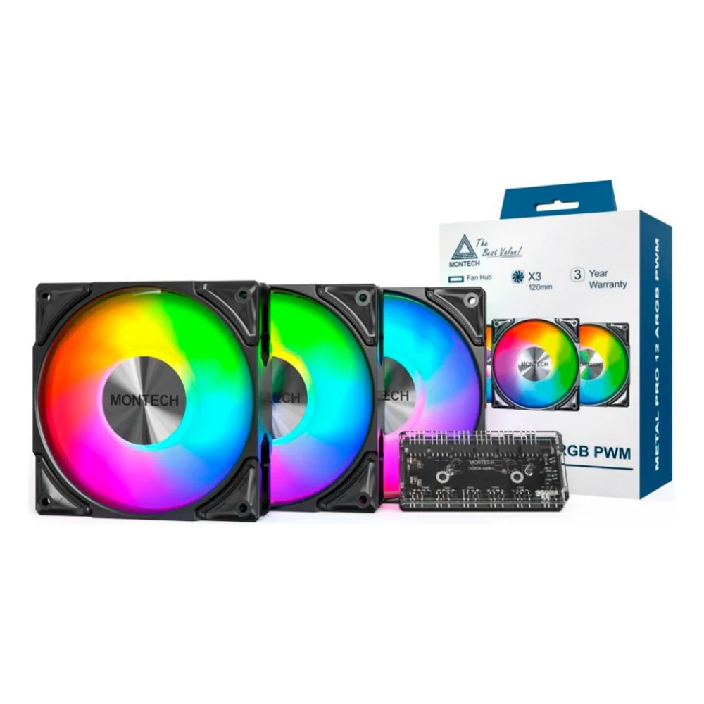 Комплект кулерів для корпусу MONTECH METAL PRO 12 (B31)