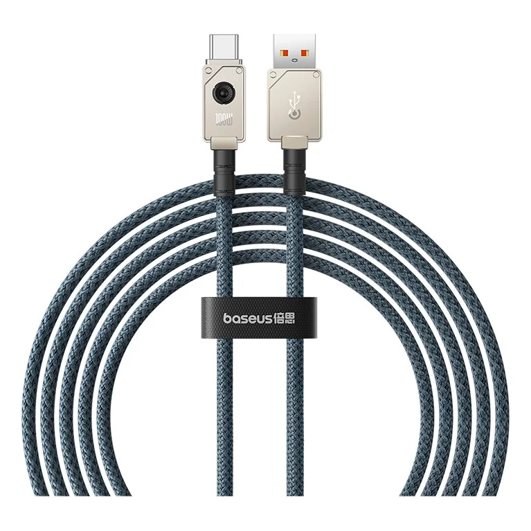 Кабель Baseus Unbreakable Series Fast Charging Data Cable USB to Type-C 100W 2m Stellar White (P10355801221-01)
