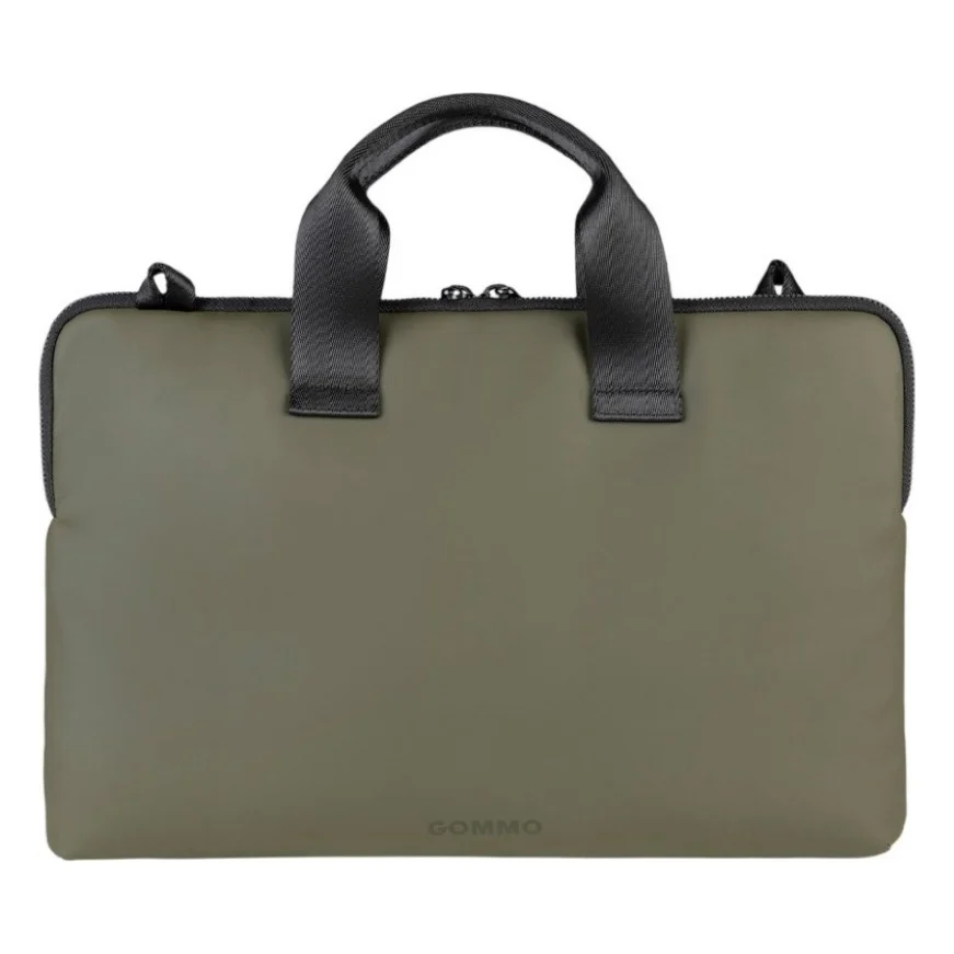 Сумка для ноутбука Tucano 16" Gommo Super Slim green (BSGOM1516-VM) — фото 3