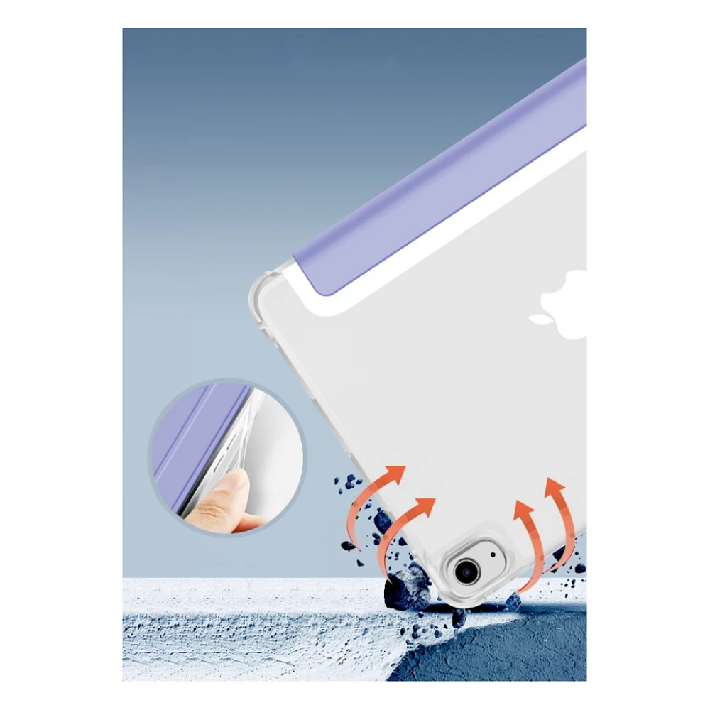 Чохол до планшета BeCover Soft Edge Apple iPad Mini 7 2024 Purple (712471) — фото 3