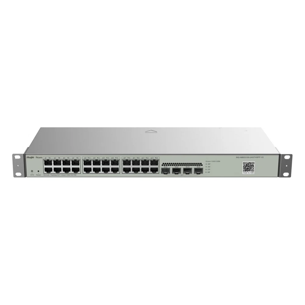 Комутатор мережевий Ruijie Networks RG-NBS3100-24GT4SFP-V2