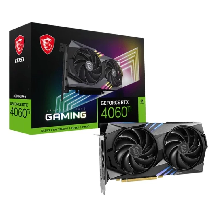 Відеокарта GeForce RTX 4060 Ti 8192Mb GAMING MSI (RTX 4060 Ti GAMING 8G) — фото 5