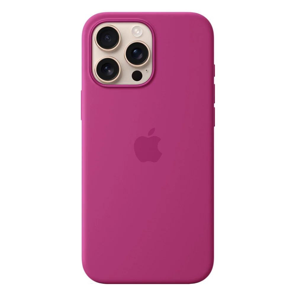 Чохол до мобільного телефона Apple iPhone16 Pro Max Silicone Case with MagSafe - Fuchsia (MYYX3)